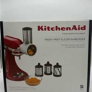 KitchenAid Red Slicer/Shredder Mixer Attachment